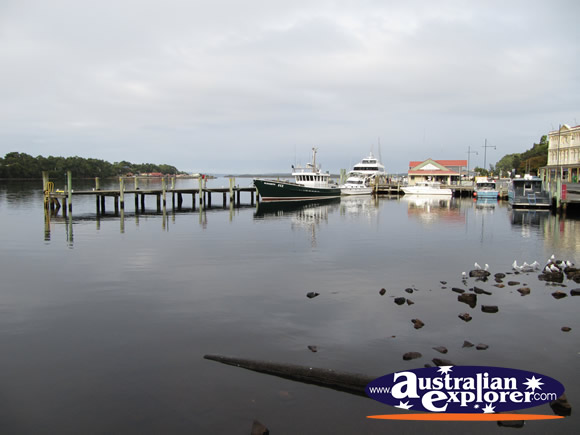 Waterfront View . . . CLICK TO VIEW ALL STRAHAN POSTCARDS