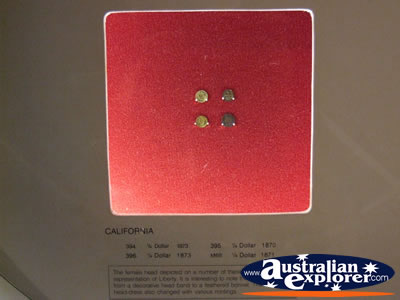 Ballarat Gold Museum Small Coin Display . . . VIEW ALL BALLARAT PHOTOGRAPHS