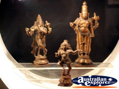 Ballarat Gold Museum Religious Sculptures . . . CLICK TO VIEW ALL BALLARAT POSTCARDS