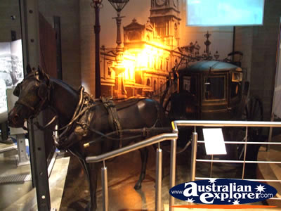 Ballarat Gold Museum Horse and Cart Display . . . VIEW ALL BALLARAT PHOTOGRAPHS