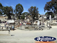 Ballarat Sovereign Hill Round Yard . . . CLICK TO ENLARGE