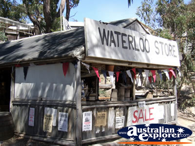Ballarat Sovereign Hill Waterloo Store . . . CLICK TO VIEW ALL BALLARAT POSTCARDS
