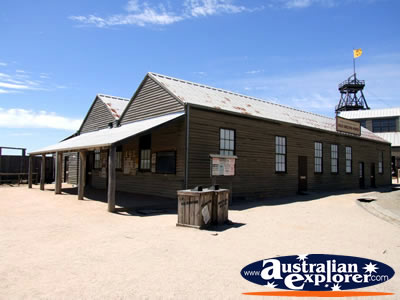Two Ballarat Sovereign Hill Buildings . . . VIEW ALL BALLARAT PHOTOGRAPHS