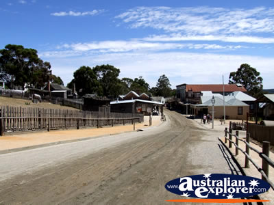 Sandy Road at Ballarat Sovereign Hill . . . VIEW ALL BALLARAT PHOTOGRAPHS