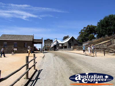 Ballarat Sovereign Hill Sandy Road . . . VIEW ALL BALLARAT PHOTOGRAPHS