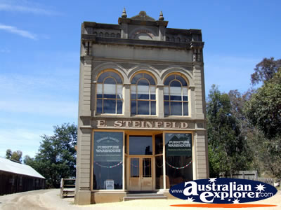 Ballarat Sovereign Hill Steinfeld Building . . . VIEW ALL BALLARAT PHOTOGRAPHS