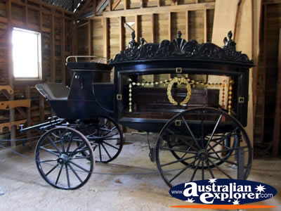 Ballarat Sovereign Hill Hearse Cart . . . VIEW ALL BALLARAT PHOTOGRAPHS