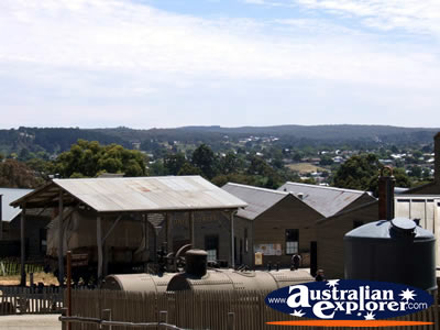 Ballarat Sovereign Hill View . . . VIEW ALL BALLARAT PHOTOGRAPHS