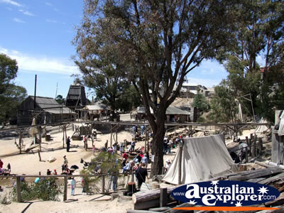 Ballarat Sovereign Hill Landscape . . . VIEW ALL BALLARAT PHOTOGRAPHS