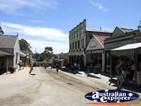 Ballarat Sovereign Hill Main Street . . . CLICK TO ENLARGE