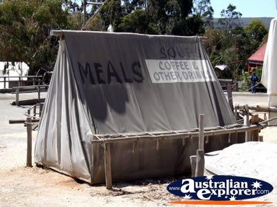 Ballarat Sovereign Hill Meal Tent . . . CLICK TO VIEW ALL BALLARAT POSTCARDS