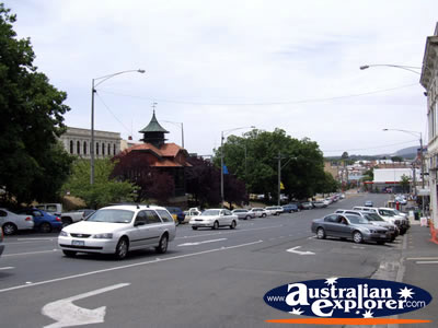 Cars on a Ballarat Street . . . VIEW ALL BALLARAT PHOTOGRAPHS
