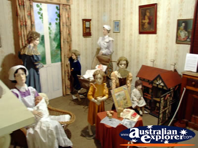 Benalla Visitors Centre Museum Nursery Scene . . . VIEW ALL BENALLA PHOTOGRAPHS
