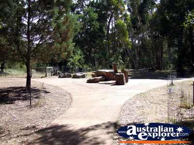 McKenzie Falls Grampians Monument . . . VIEW ALL MCKENZIE FALLS PHOTOGRAPHS