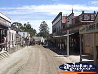 Main Street of Ballarat Sovereign Hill . . . CLICK TO ENLARGE