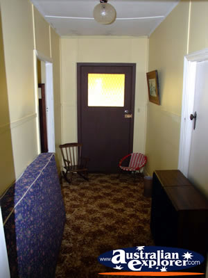 Cathcart Miners Cottage Hallway . . . CLICK TO VIEW ALL ARARAT POSTCARDS