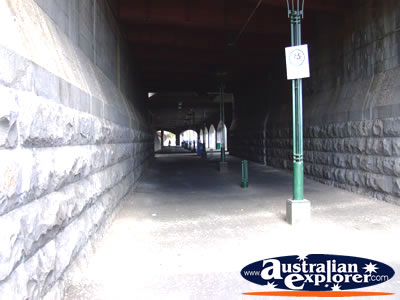 Melbourne Pedestrian Tunnel . . . CLICK TO VIEW ALL MELBOURNE POSTCARDS