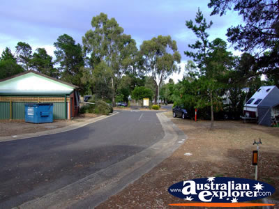 Caravan Park in Maryborough . . . VIEW ALL MARYBOROUGH PHOTOGRAPHS