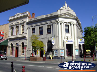 Old Building in Maryborough . . . CLICK TO VIEW ALL MARYBOROUGH POSTCARDS