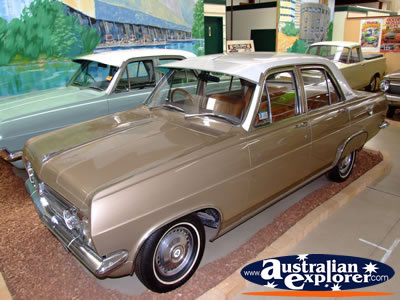 Close Up of Car at Echuca Holden Museum . . . CLICK TO VIEW ALL ECHUCA (HOLDEN MUSEUM) POSTCARDS
