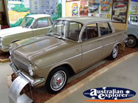 Beige Coloured Car at Echuca Holden Museum . . . CLICK TO ENLARGE