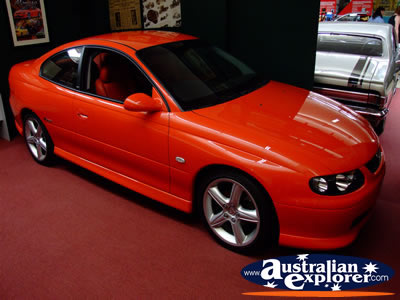 Echuca Holden Museum Sports Car . . . CLICK TO VIEW ALL ECHUCA (HOLDEN MUSEUM) POSTCARDS