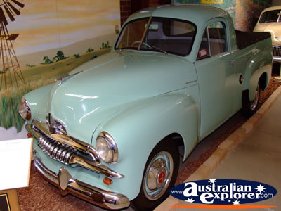 Vintage Car at Echuca Holden Museum . . . CLICK TO VIEW ALL ECHUCA (HOLDEN MUSEUM) POSTCARDS