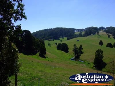 Scenery on Road to Morwell . . . VIEW ALL MORWELL PHOTOGRAPHS