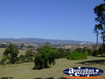 View from Power Works of Morwell . . . CLICK TO VIEW ALL MORWELL POSTCARDS