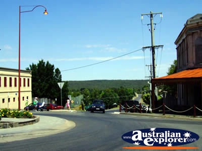 Sunny Daylesford Street . . . CLICK TO VIEW ALL DAYLESFORD POSTCARDS