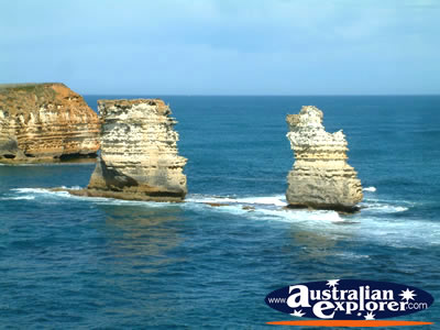 Great Ocean Road Bay of Islands View . . . CLICK TO VIEW ALL GREAT OCEAN ROAD POSTCARDS