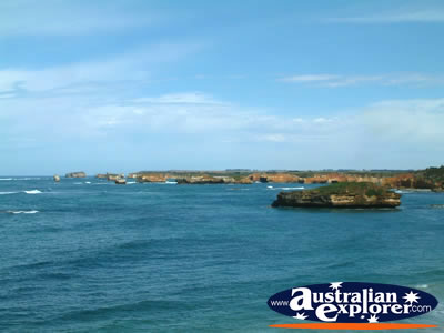 Bay of Martyrs in Great Ocean Road . . . CLICK TO VIEW ALL GREAT OCEAN ROAD POSTCARDS