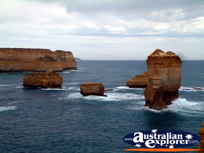 Loch Ard Gorge in the Great Ocean Road of Victoria . . . CLICK TO VIEW ALL GREAT OCEAN ROAD POSTCARDS
