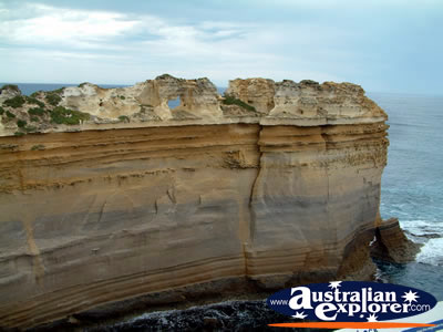 Great Ocean Road Loch Ard Gorge View from Above . . . CLICK TO VIEW ALL GREAT OCEAN ROAD POSTCARDS