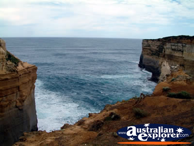 Great Ocean Road Loch Ard Gorge in Victoria . . . CLICK TO VIEW ALL GREAT OCEAN ROAD POSTCARDS