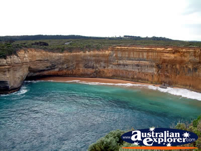 Loch Ard Gorge Lace Curtains in Great Ocean Road . . . VIEW ALL GREAT OCEAN ROAD PHOTOGRAPHS
