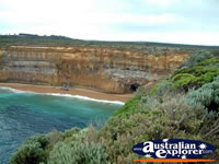 Great Ocean Road Loch Ard Gorge Lace Curtains . . . CLICK TO ENLARGE