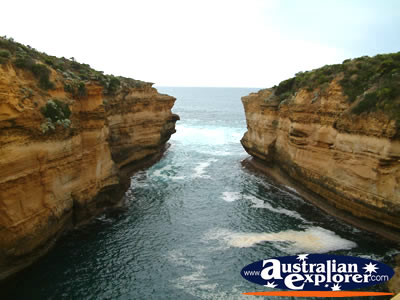 Loch Ard Gorge Thunder Cave in Great Ocean Road  . . . CLICK TO VIEW ALL GREAT OCEAN ROAD POSTCARDS