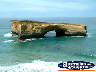 View of London Bridge in Great Ocean Road . . . VIEW ALL GREAT OCEAN ROAD PHOTOGRAPHS