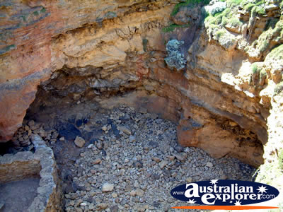 Great Ocean Road the Grotto Rocky Ground . . . VIEW ALL GREAT OCEAN ROAD PHOTOGRAPHS