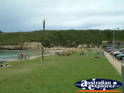 View of Port Campbell . . . CLICK TO VIEW ALL PORT CAMPBELL POSTCARDS