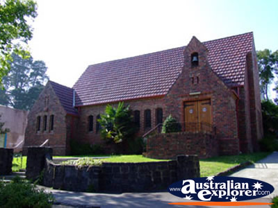 Healesville Church . . . CLICK TO VIEW ALL HEALESVILLE POSTCARDS