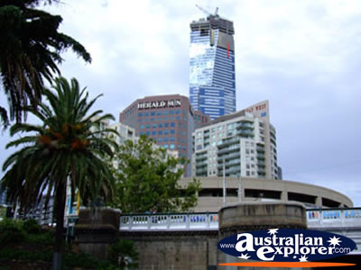 Melbourne High Rises . . . CLICK TO VIEW ALL MELBOURNE POSTCARDS
