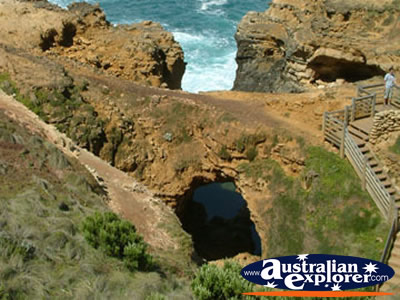 The Grotto at Great Ocean Road . . . CLICK TO VIEW ALL GREAT OCEAN ROAD POSTCARDS