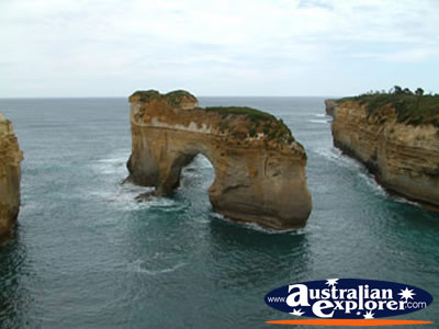 Great Ocean Road Loch Ard Gorge View . . . CLICK TO VIEW ALL GREAT OCEAN ROAD POSTCARDS