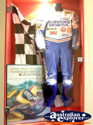 Phillip Island Circuit Museum Display . . . VIEW ALL PHILLIP ISLAND (RACE TRACK AND MUSEUM) PHOTOGRAPHS