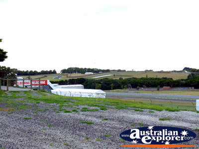 Phillip Island Race Track from a Distance . . . VIEW ALL PHILLIP ISLAND (RACE TRACK AND MUSEUM) PHOTOGRAPHS