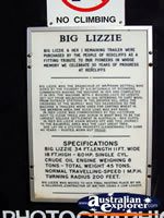 Red Cliffs Big Lizzie Info . . . CLICK TO ENLARGE