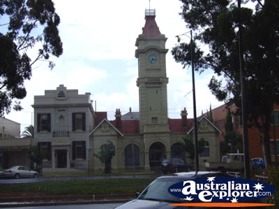 Clock Building in Mildura . . . VIEW ALL MILDURA PHOTOGRAPHS