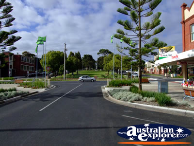 View Down Wonthaggi Street . . . CLICK TO VIEW ALL WONTHAGGI POSTCARDS